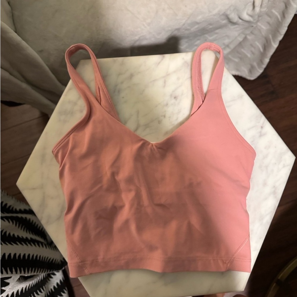 Lululemon Athletica Light Pink Tank Top